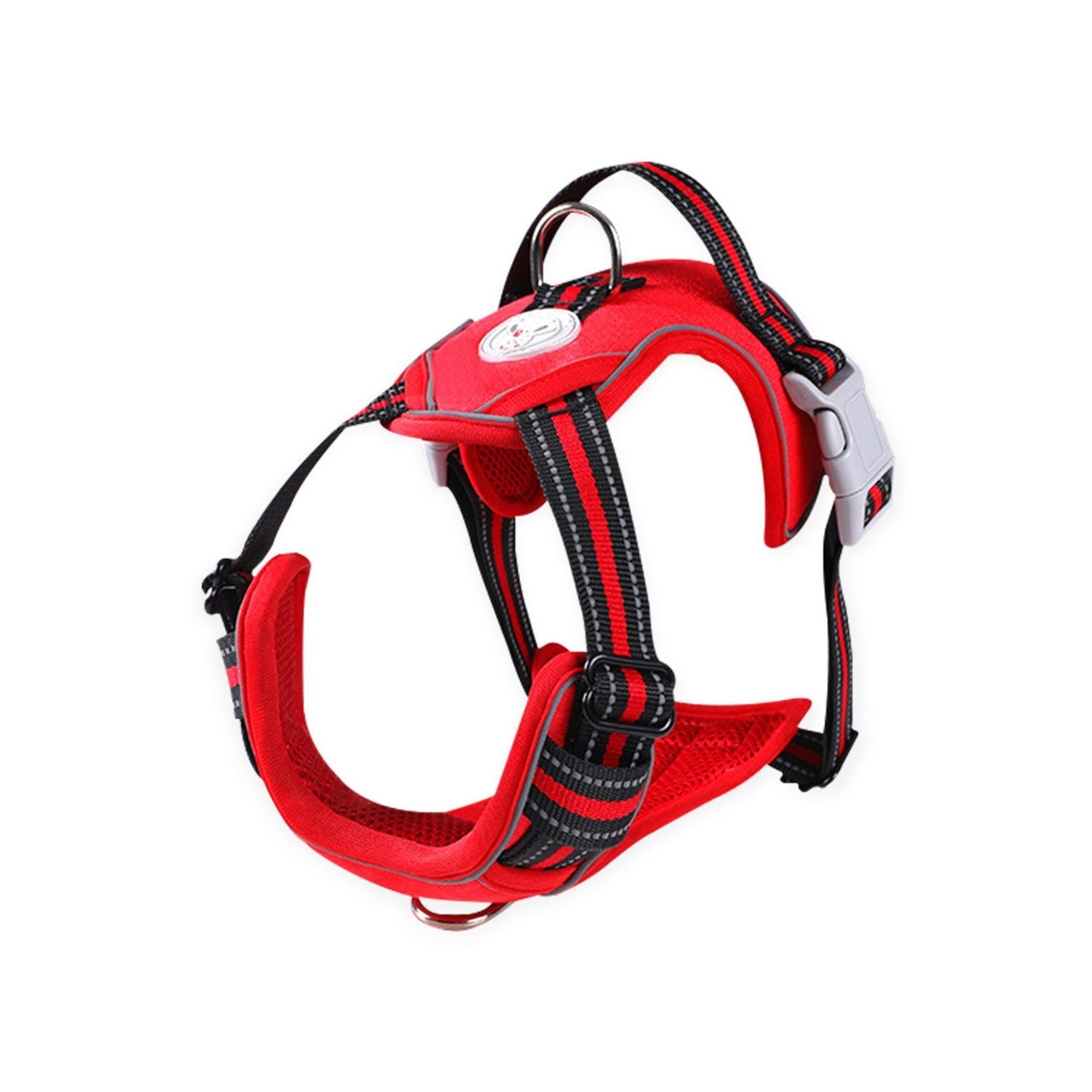 FLOOFI Dog Harness Vest XXL Size (Red) FI-PC-183-XL - DogsDomain.com.au