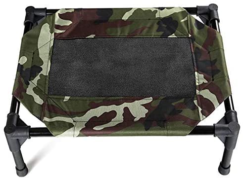 Floofi Elevated Camping Pet Bed (XL Army) - PT-PB-156-QQQ / FI-PB-156-YC - DogsDomain.com.au
