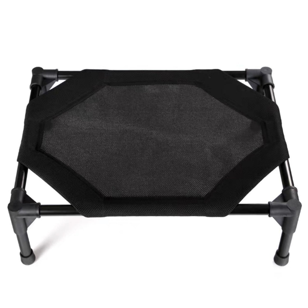 Floofi Elevated Pet Bed (M Black) FI-PB-264-QQQ - DogsDomain.com.au