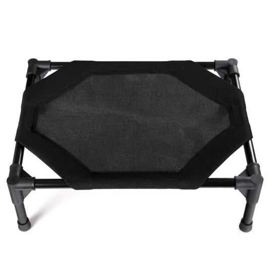 Floofi Elevated Pet Bed (M Black) FI-PB-264-QQQ - DogsDomain.com.au