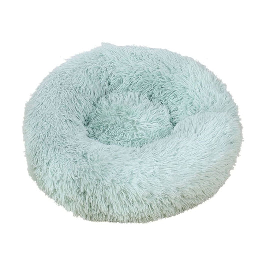 Floofi Ped Bed Round Plush (80cm Apple Green) - PT-PB-231-XL (L22 80cm Apple Green) - DogsDomain.com.au