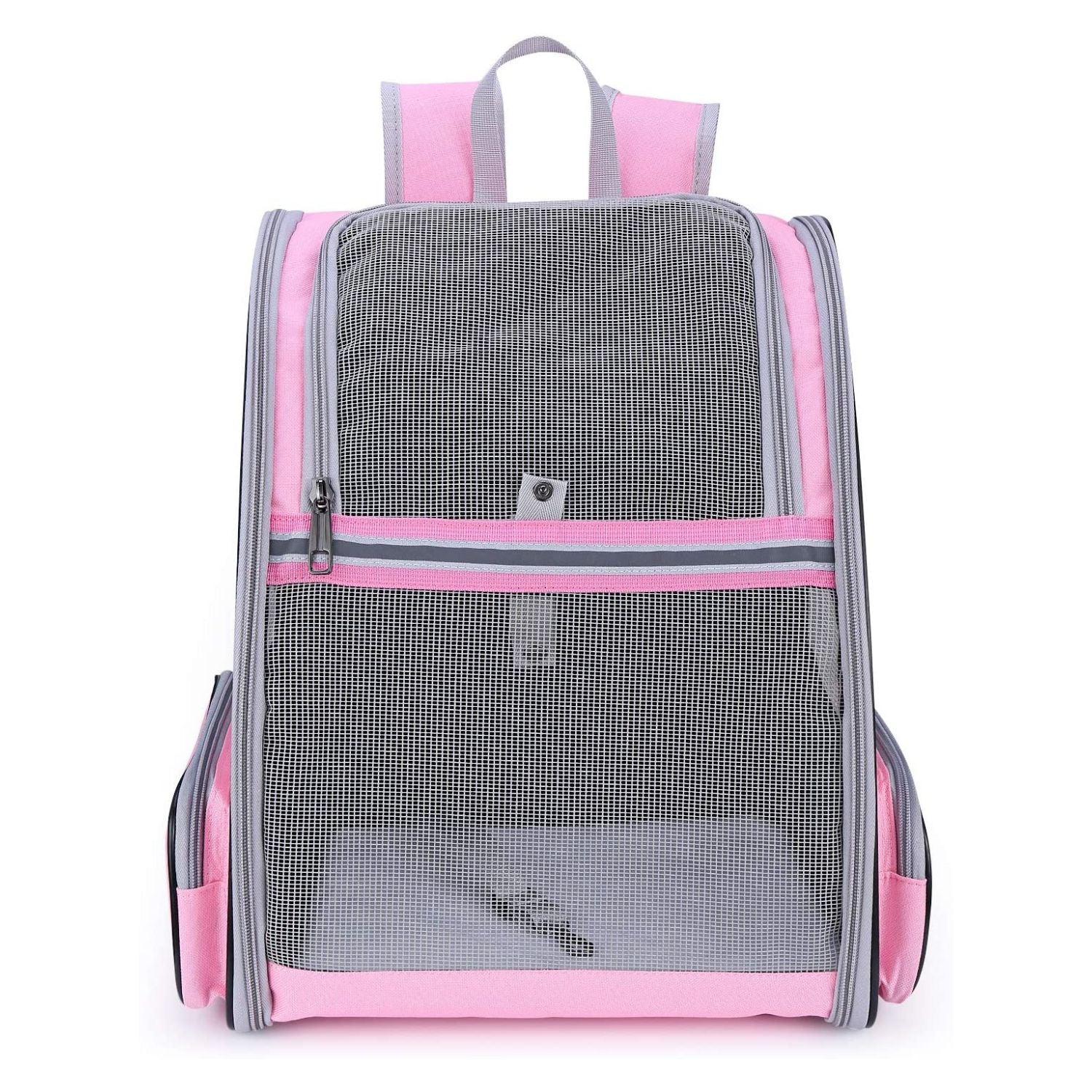Floofi Pet Backpack -Model 1 (Pink) FI-BP-101-FCQ - DogsDomain.com.au