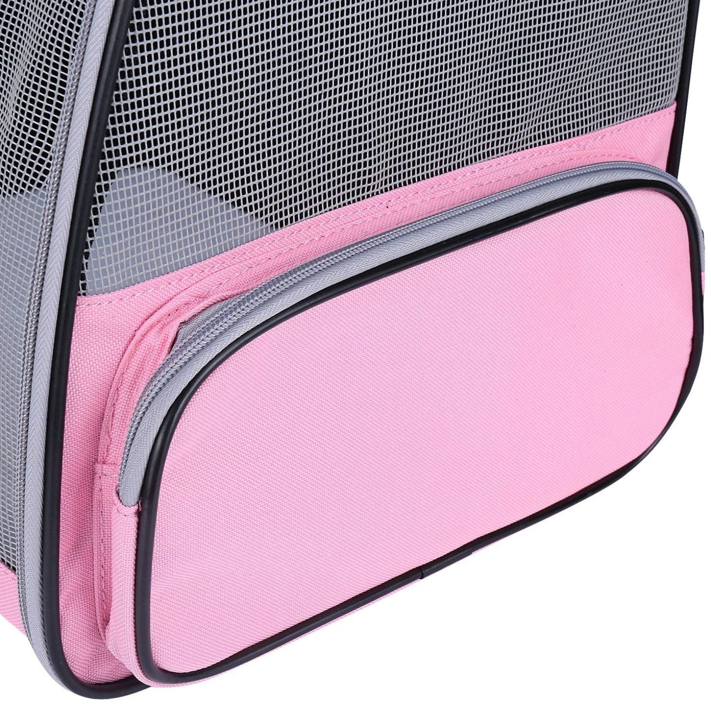 Floofi Pet Backpack -Model 1 (Pink) FI-BP-101-FCQ - DogsDomain.com.au
