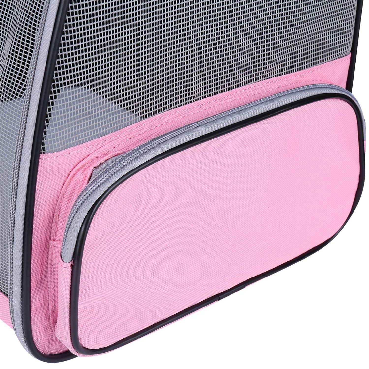 Floofi Pet Backpack -Model 1 (Pink) FI-BP-101-FCQ - DogsDomain.com.au