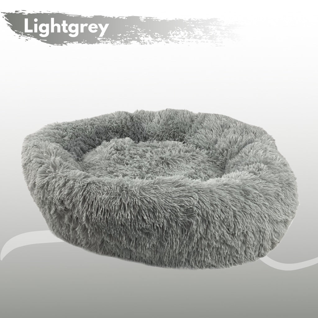 Floofi Pet Bed 60cm (Light Grey) PT-PB-135-XL - DogsDomain.com.au