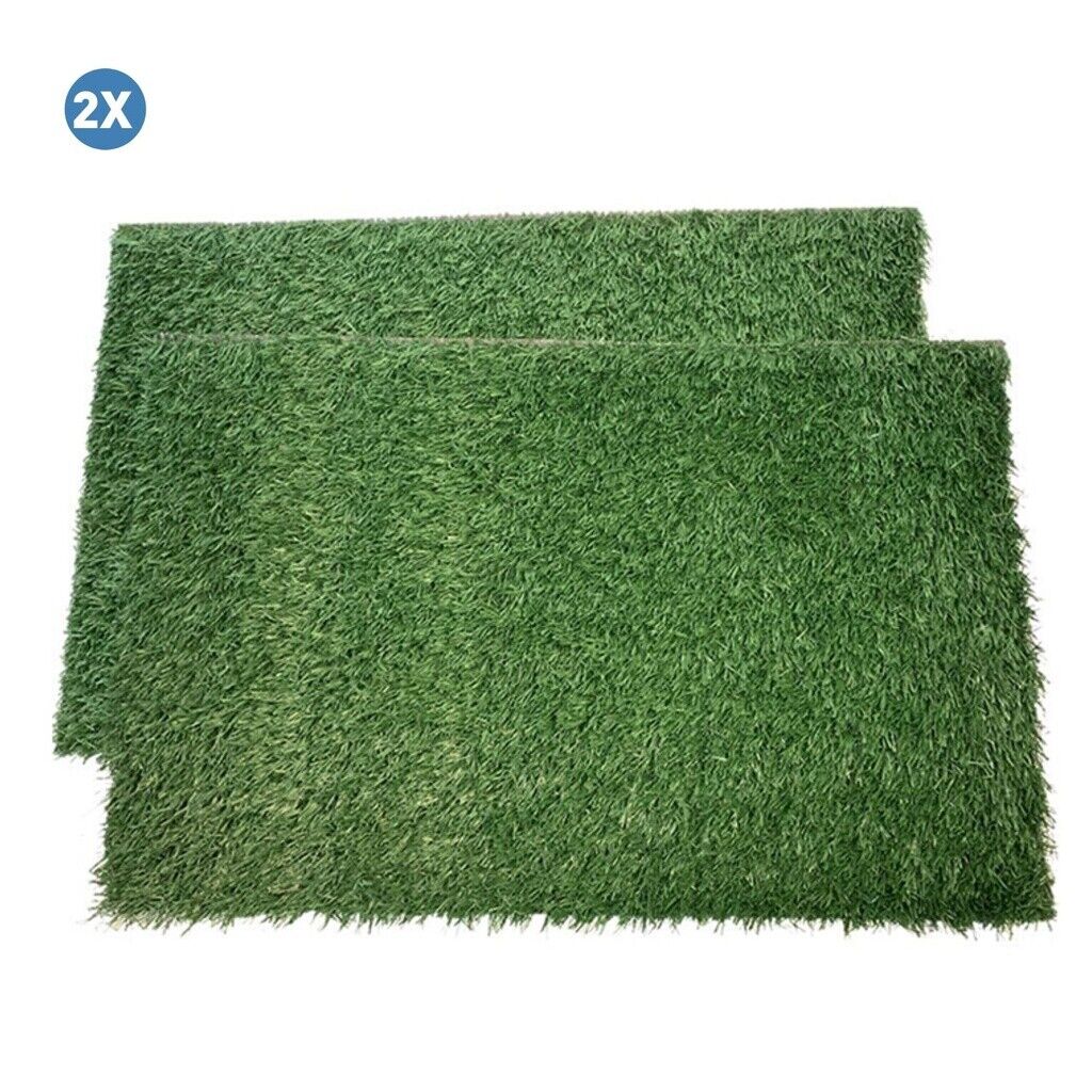 Floofi Pet Grass Training Potty 2 Piece Set FI-LM-111-FE - DogsDomain.com.au
