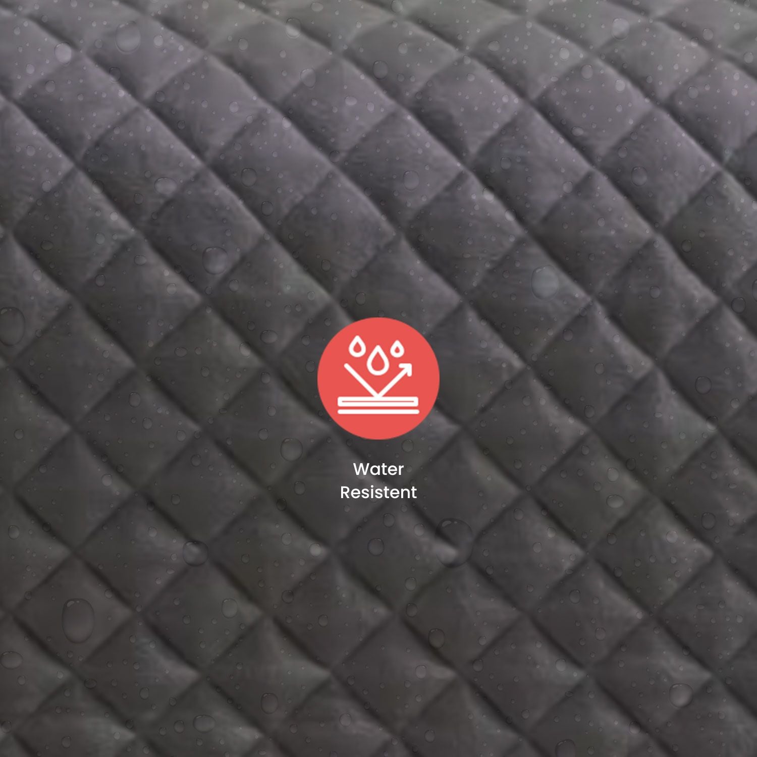 FLOOFI Pet Sofa Cover with Bolster L Size (Grey) FI-PSC-114-SMT - DogsDomain.com.au