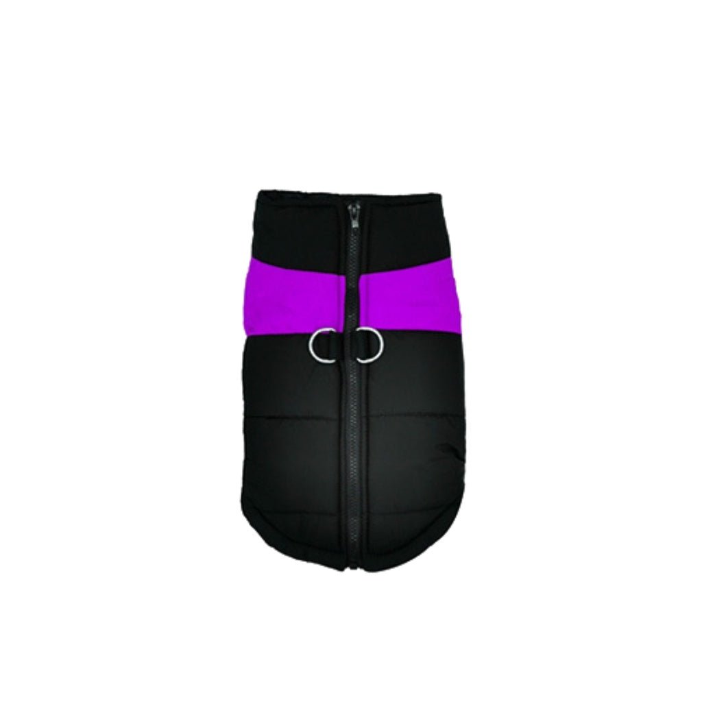 Floofi Pet Winter Vest (2XL Purple) PT-PV-111-QQQ - DogsDomain.com.au