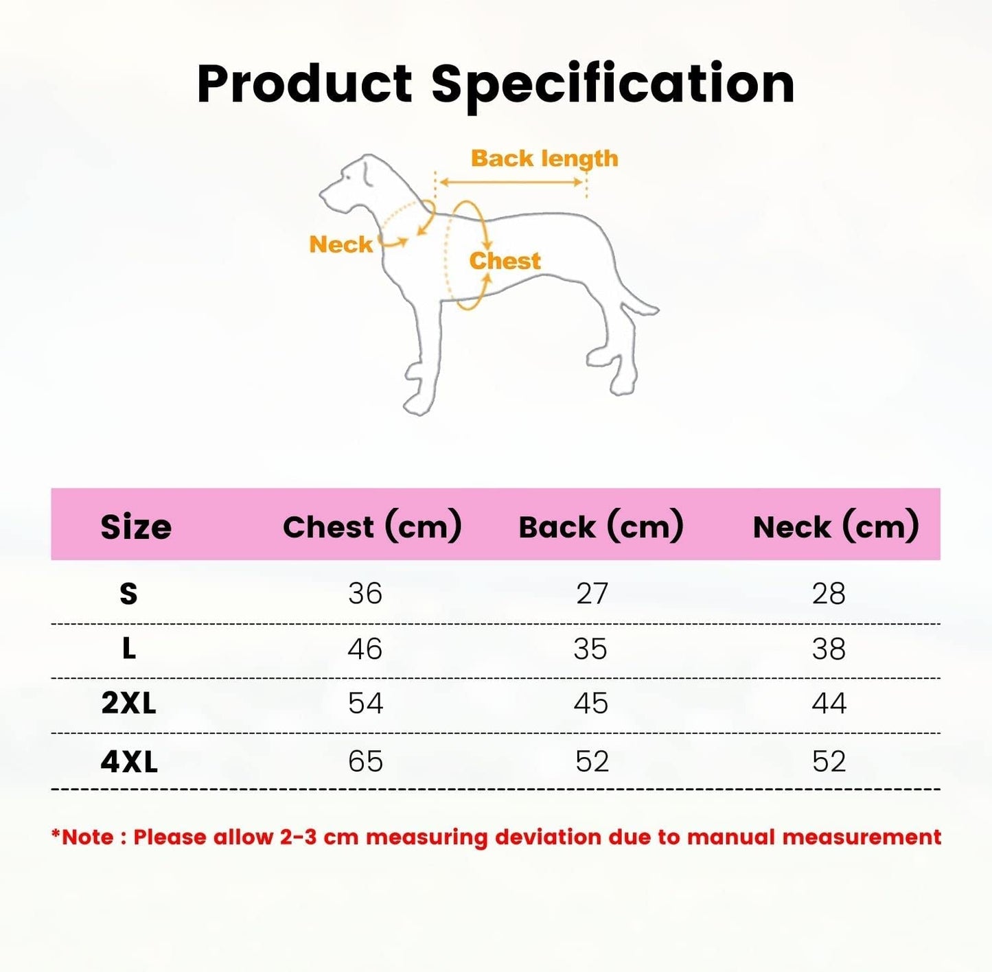 Floofi Pet Winter Vest (2XL Red) PT-PV-109-QQQ - DogsDomain.com.au