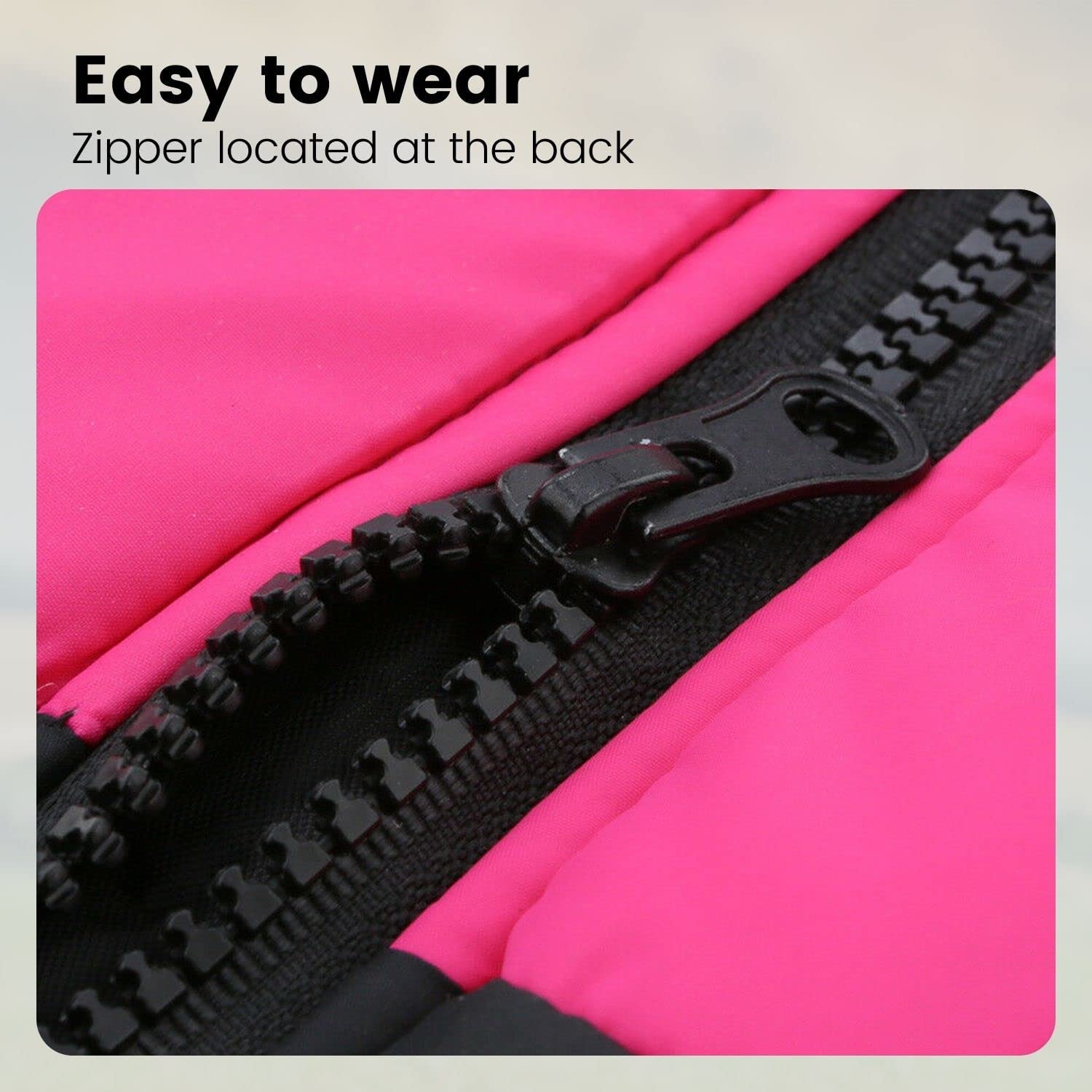 Floofi Pet Winter Vest (2XL Red) PT-PV-109-QQQ - DogsDomain.com.au