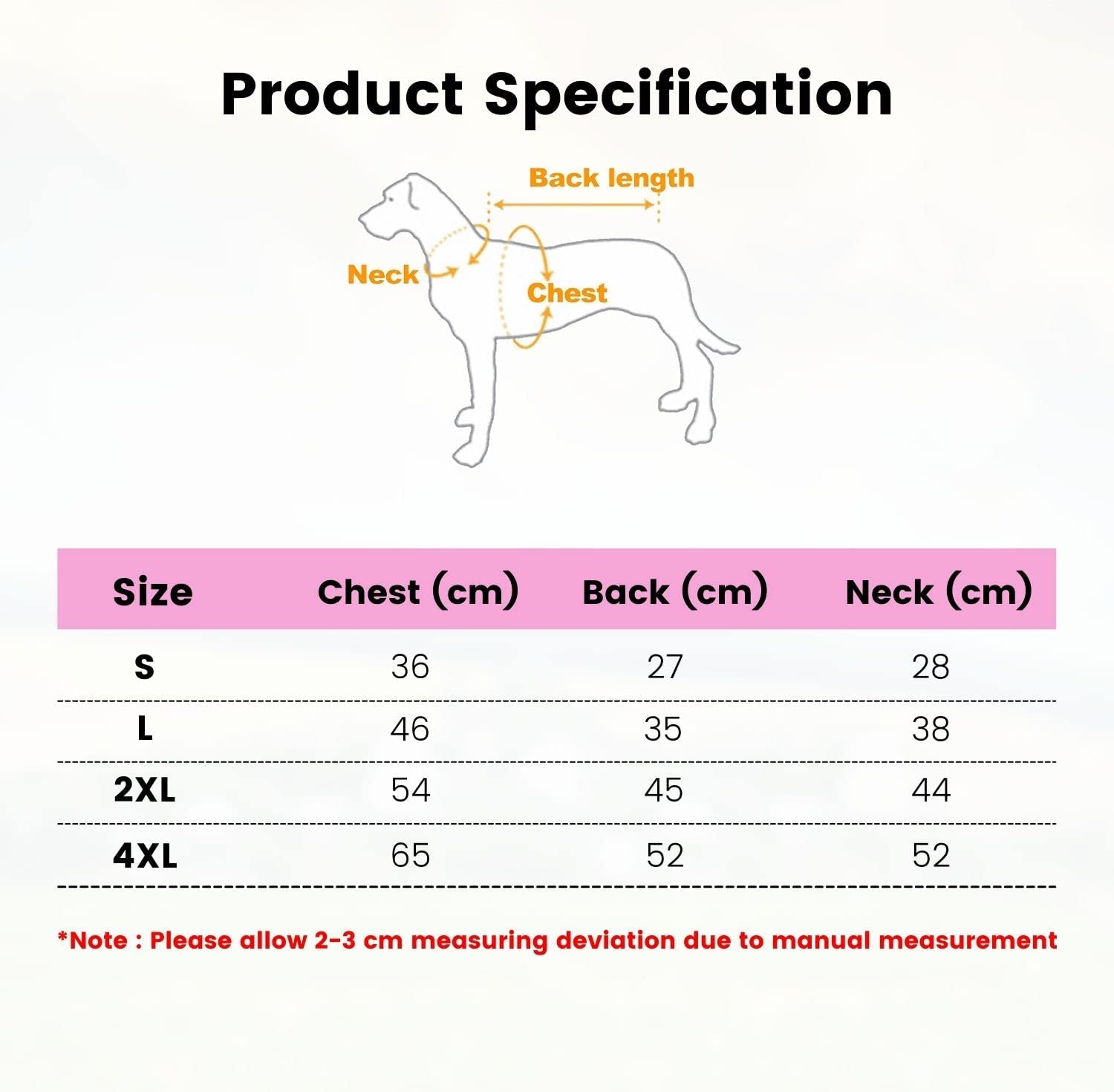 Floofi Pet Winter Vest (4XL Red) PT-PV-113-QQQ - DogsDomain.com.au