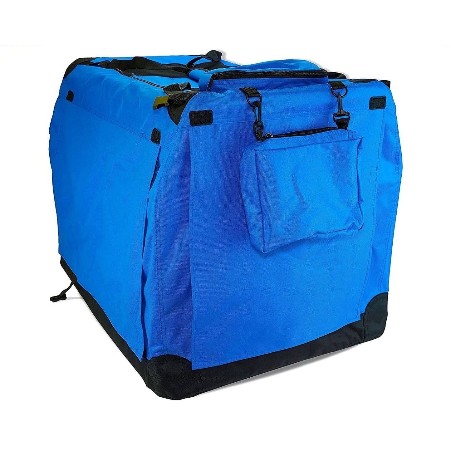 FLOOFI Portable Pet Carrier-Model 1-M Size (Blue) FI-PC-144-KPT - DogsDomain.com.au