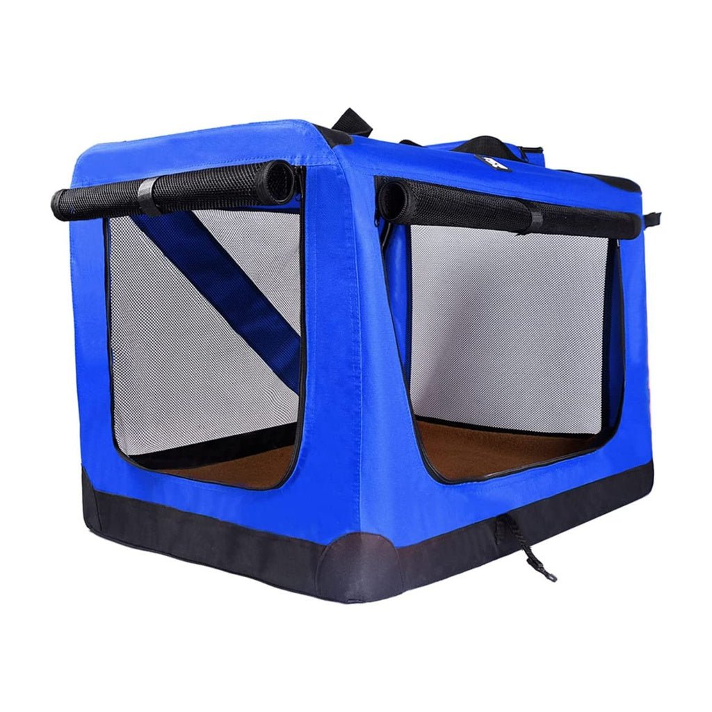 FLOOFI Portable Pet Carrier-Model 1-XL Size (Blue) FI-PC-147-KPT - DogsDomain.com.au