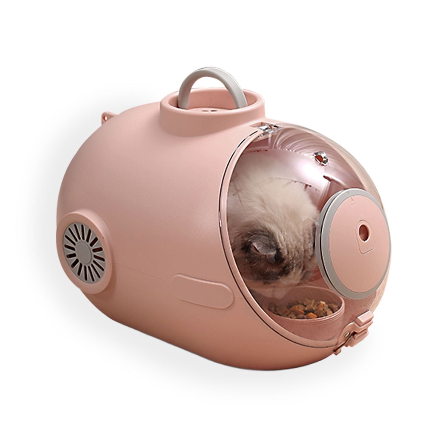 FLOOFI Smart Pet Carrier (Pink) FI-PC-142-AW - DogsDomain.com.au