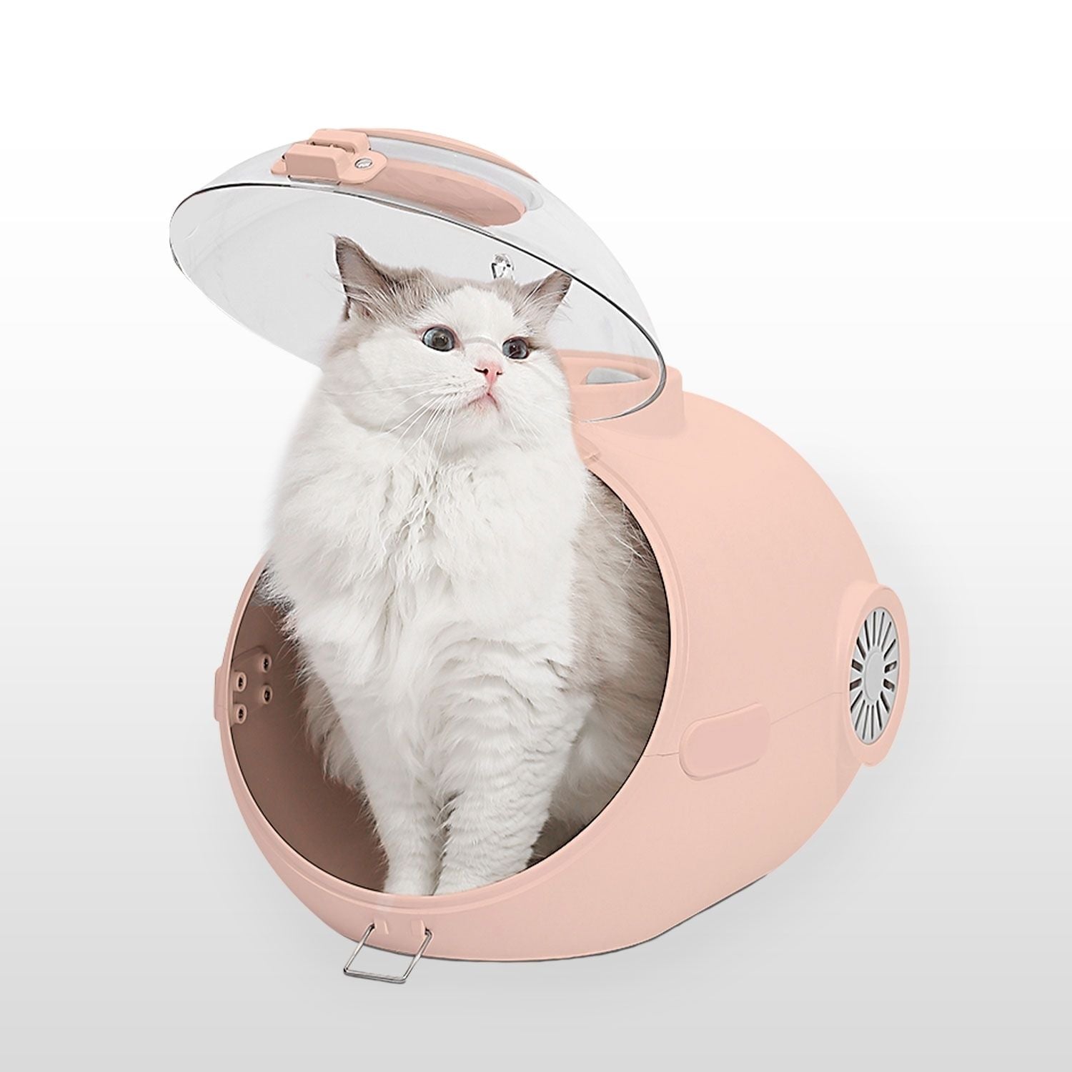FLOOFI Smart Pet Carrier (Pink) FI-PC-142-AW - DogsDomain.com.au