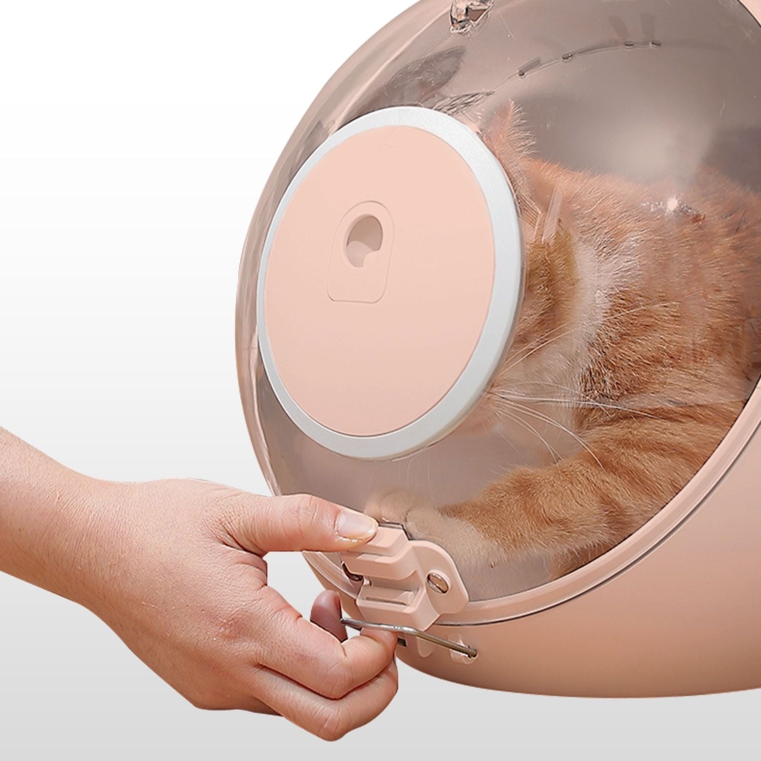 FLOOFI Smart Pet Carrier (Pink) FI-PC-142-AW - DogsDomain.com.au