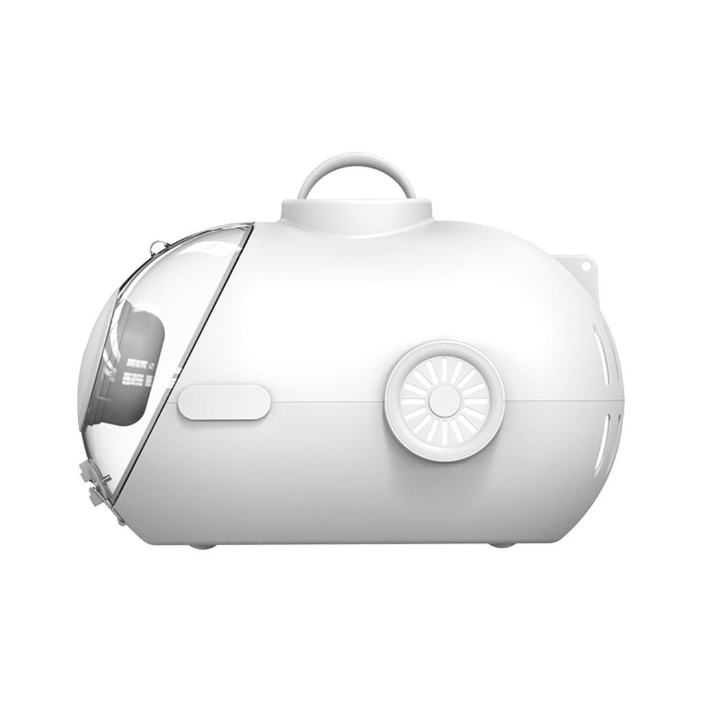 FLOOFI Smart Pet Carrier (White) FI-PC-141-AW - DogsDomain.com.au