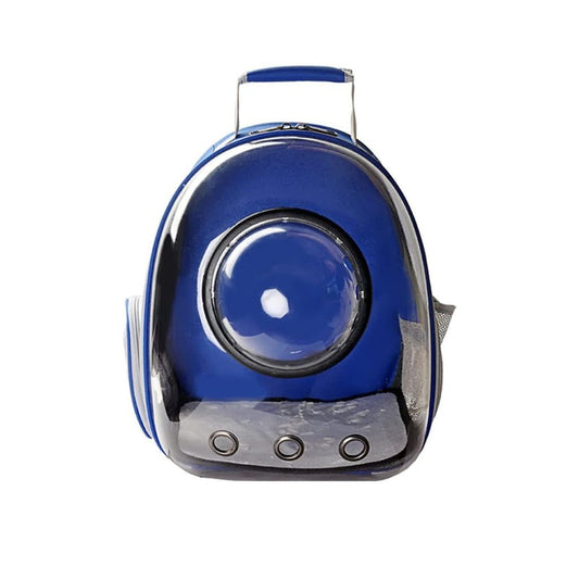 Floofi Space Capsule Backpack - Model 2 (Blue) FI-BP-110-FCQ - DogsDomain.com.au