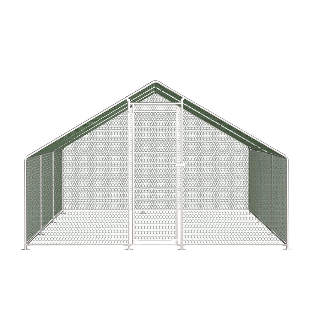 i.Pet Chicken Coop Cage Run Rabbit Hutch Large Walk In Hen Enclosure Cover 3x6m - DogsDomain.com.au