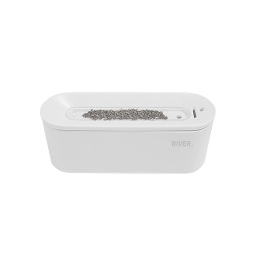 MOBOLI Water Dispenser- River-White - DogsDomain.com.au
