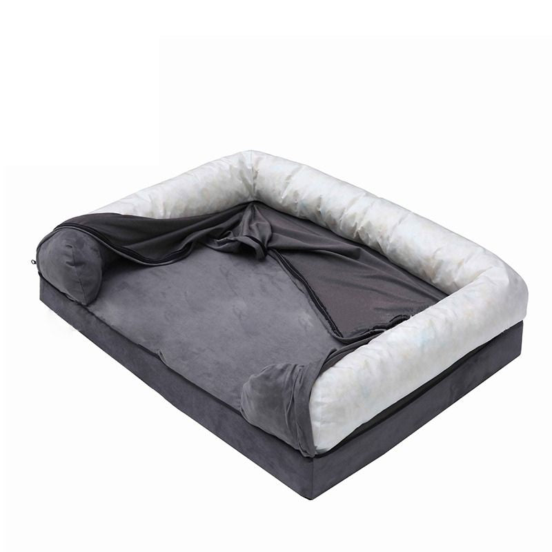 Orthopaedic Memory Foam Dog Pet Bed - DogsDomain.com.au