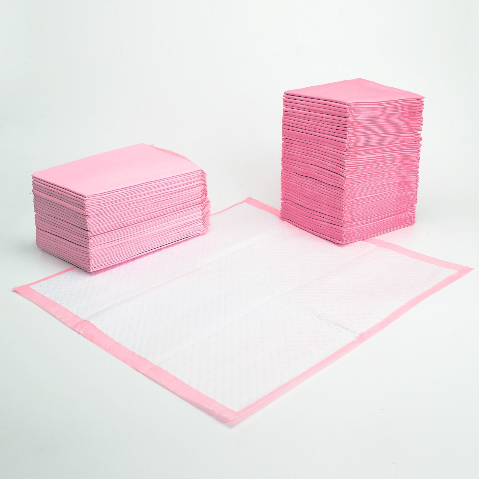 Paw Mate 100PCS Pink Pet Dog Cat Potty Training Toilet Mat Pads - DogsDomain.com.au