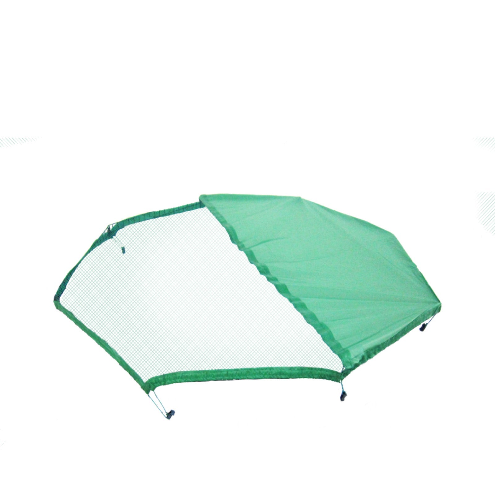 Paw Mate Green Net Cover for Pet Playpen 24in Dog Exercise Enclosure Fence Cage - DogsDomain.com.au