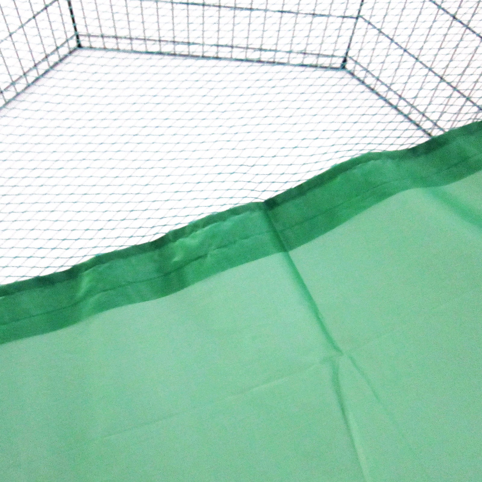 Paw Mate Green Net Cover for Pet Playpen 30in Dog Exercise Enclosure Fence Cage - DogsDomain.com.au