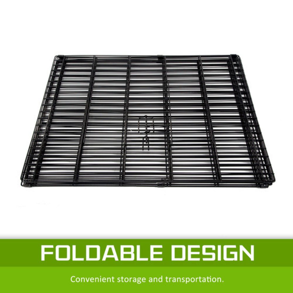 Paw Mate Pet Playpen 8 Panel 36in Foldable Dog Exercise Enclosure Fence Cage - DogsDomain.com.au