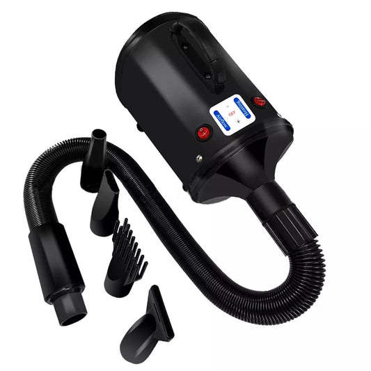 Pawfriends Dog Cat Hair Dryer Grooming Blow Speed 2000W Pet Hairdryer Blower Heater Blaster - DogsDomain.com.au