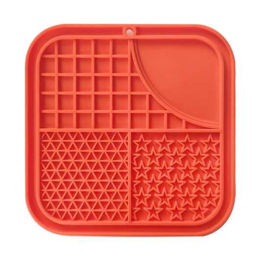 Pawfriends Dog Cat Pet Licking Pad Anti-Anxiety Toy Slow-Feeding Licking Pad - DogsDomain.com.au