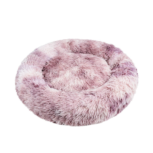 Pawfriends Dog Pet Cat Calming Bed Beds Large Mat Comfy Puppy Fluffy Donut Cushion Plush 70 - DogsDomain.com.au