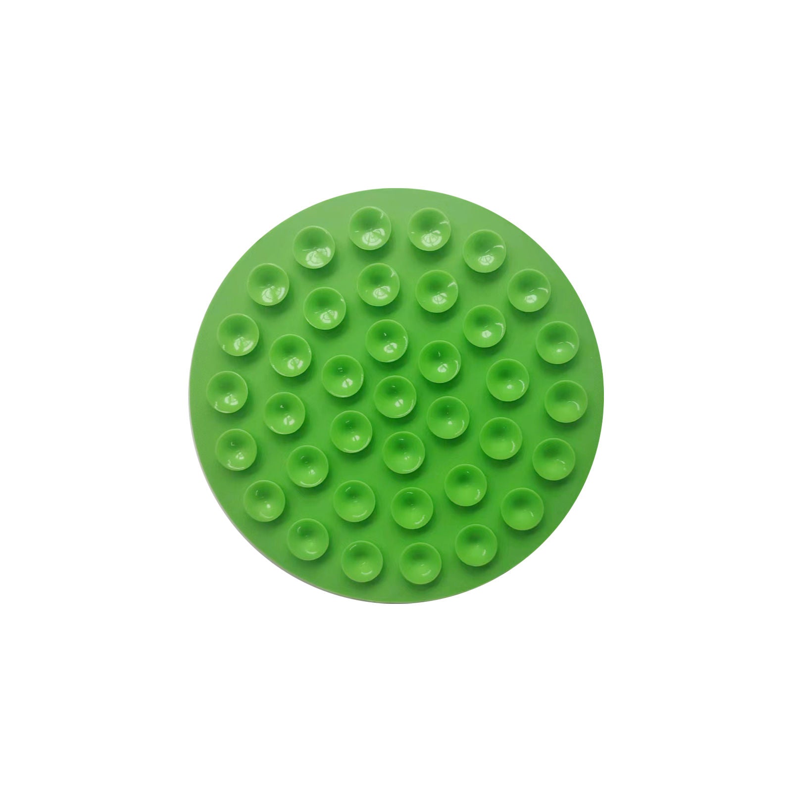 Pawfriends Silicone Dog Cat Pet Licking Pad Anti-Anxiety Slow-Feeding Licking Pad Green - DogsDomain.com.au