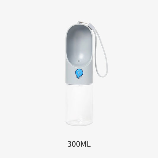 PETKIT Eversweet Travel Water Bottle - Grey 300Ml - DogsDomain.com.au