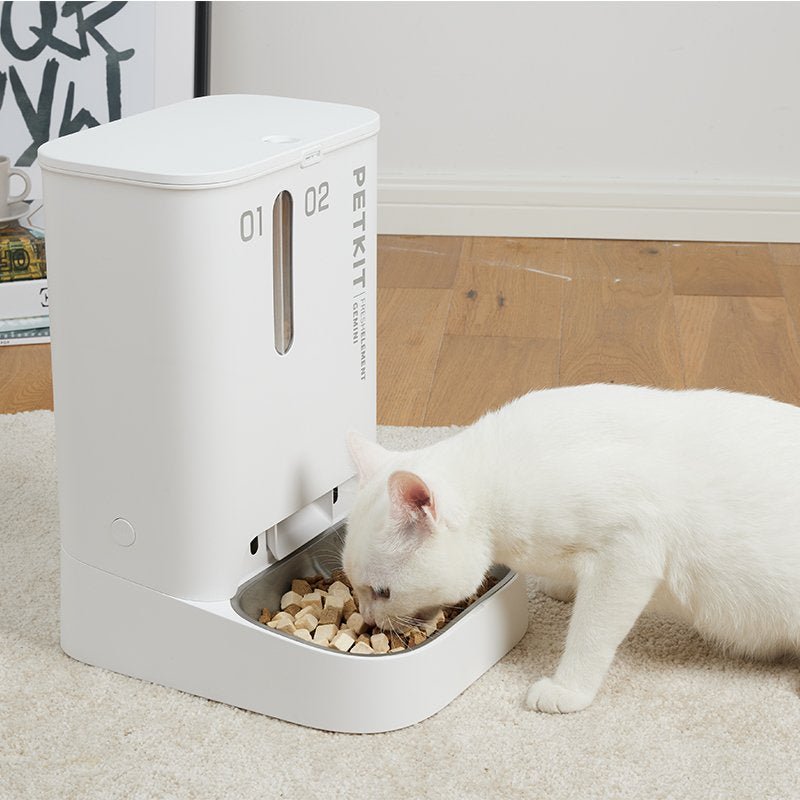 PETKIT Fresh Element Gemini Smart Pet Feeder - DogsDomain.com.au