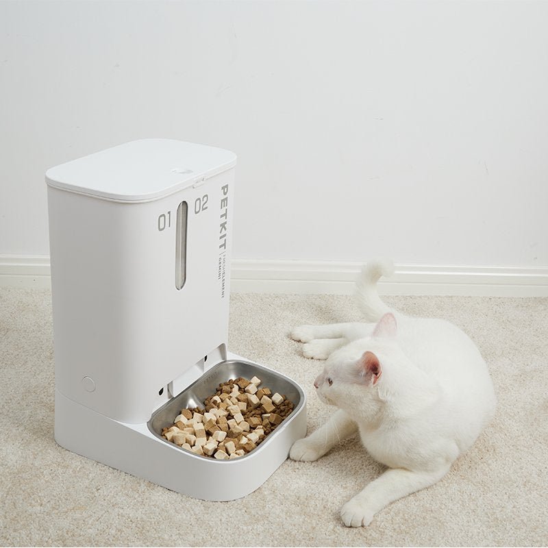 PETKIT Fresh Element Gemini Smart Pet Feeder - DogsDomain.com.au