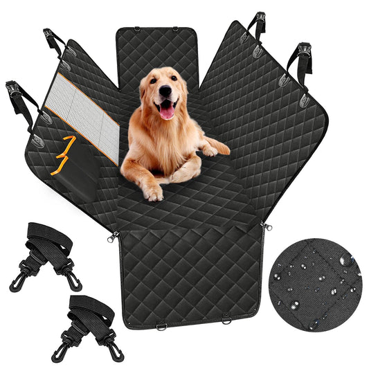 Premium Waterproof Pet Cat Dog Back Car Seat Cover Hammock Nonslip Protector Mat - DogsDomain.com.au