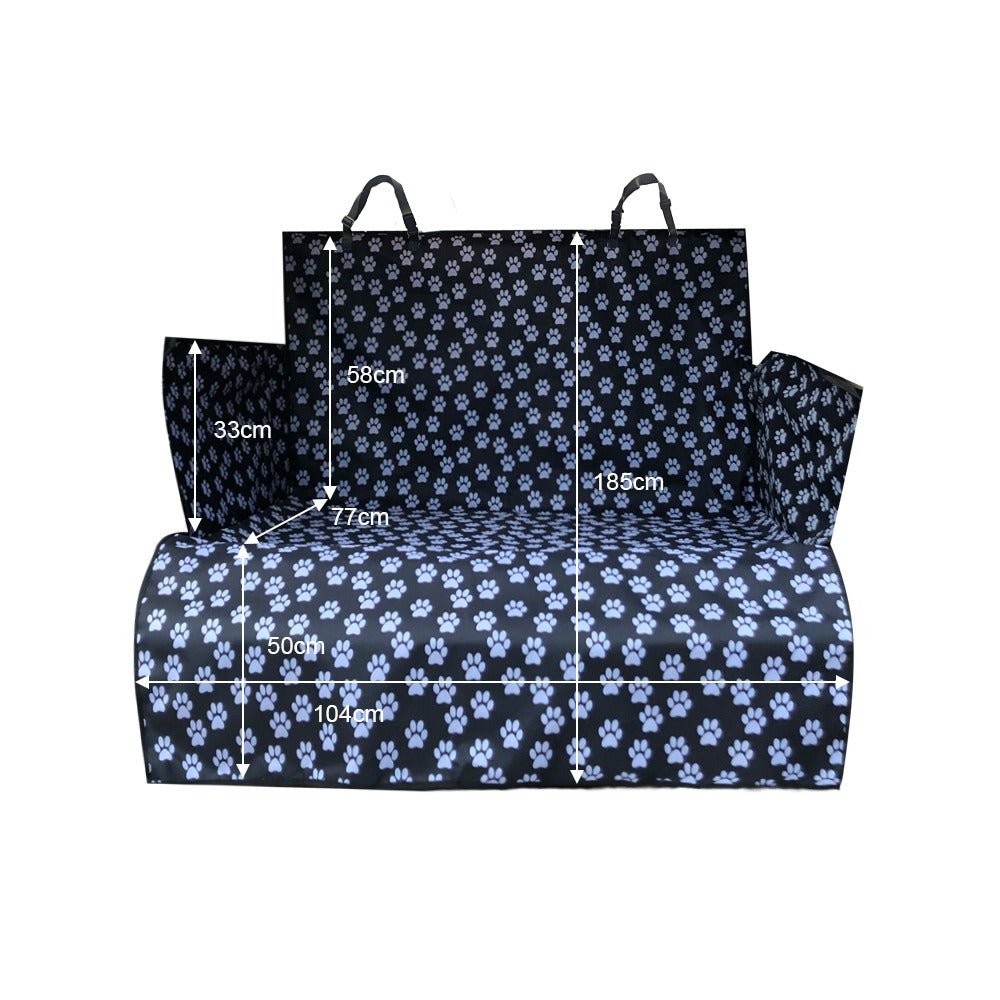 Waterproof Boot Liner Car Cover Protector For Pets Blanket Black - DogsDomain.com.au