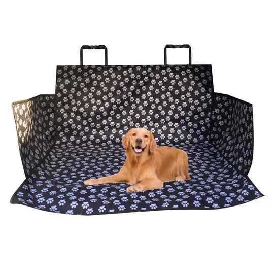 Waterproof Boot Liner Car Cover Protector For Pets Blanket Black - DogsDomain.com.au