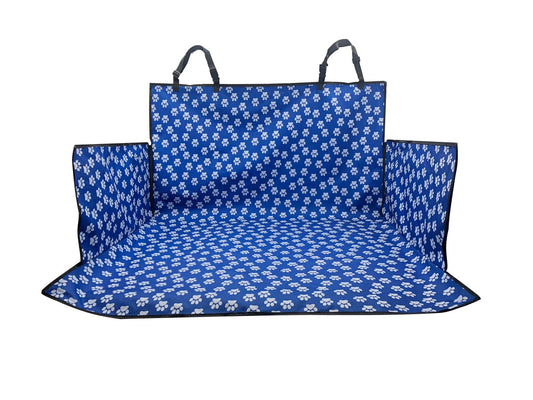 Waterproof Boot Liner Car Cover Protector For Pets Blanket Blue - DogsDomain.com.au
