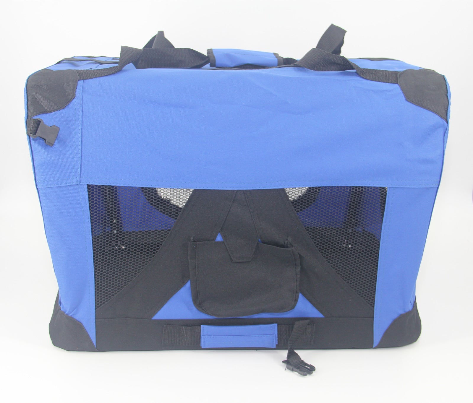 XXXL Portable Foldable Pet Dog Cat Puppy Soft Crate-Blue - DogsDomain.com.au