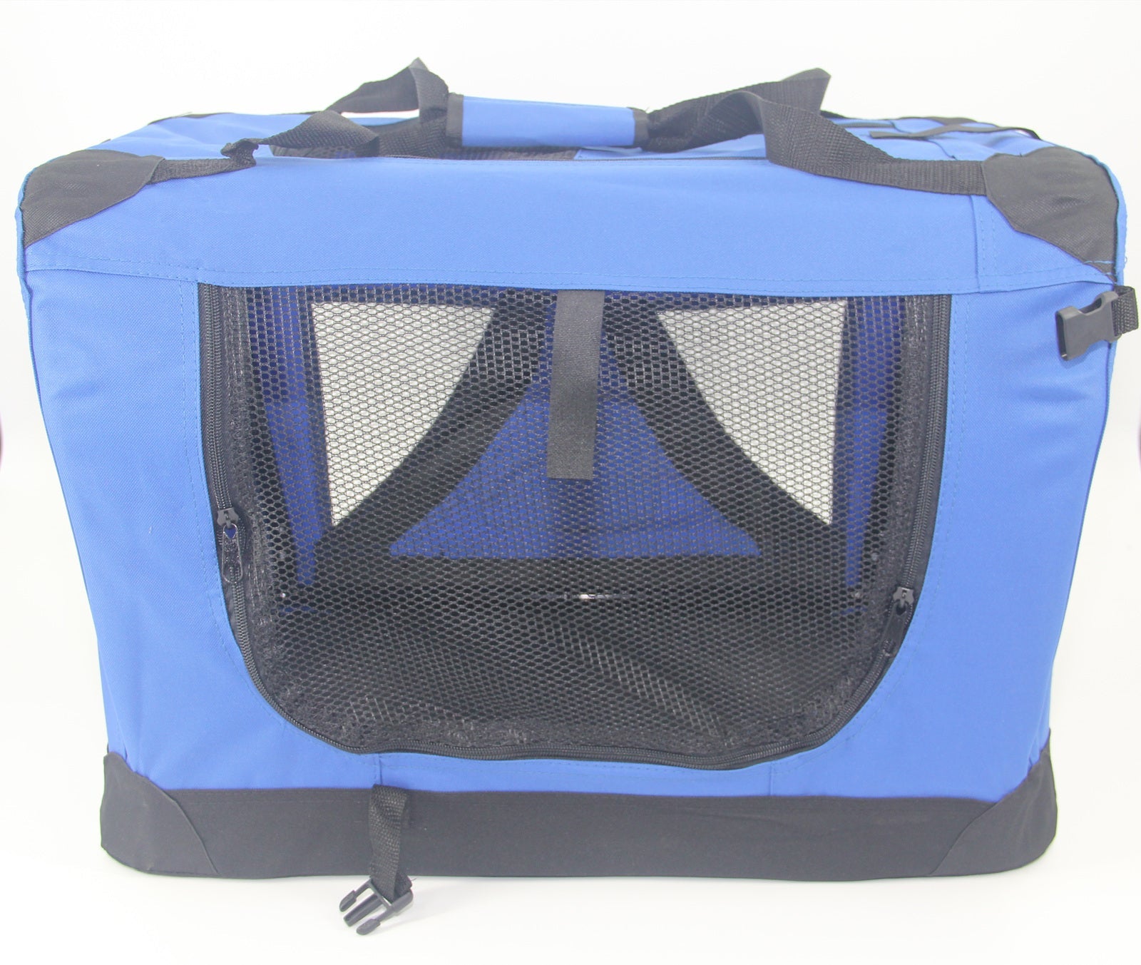 XXXL Portable Foldable Pet Dog Cat Puppy Soft Crate-Blue - DogsDomain.com.au