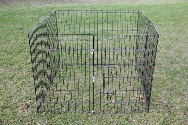 YES4PETS 120 cm 8 Panel Pet Dog Playpen Exercise Chicken Cage Puppy Crate Enclosure Cat Fence - DogsDomain.com.au