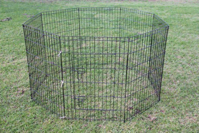 YES4PETS 120 cm 8 Panel Pet Dog Playpen Exercise Chicken Cage Puppy Crate Enclosure Cat Fence - DogsDomain.com.au