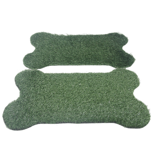 YES4PETS 2 x Grass replacement only for Dog Potty Pad 63 X 38.5 cm - DogsDomain.com.au
