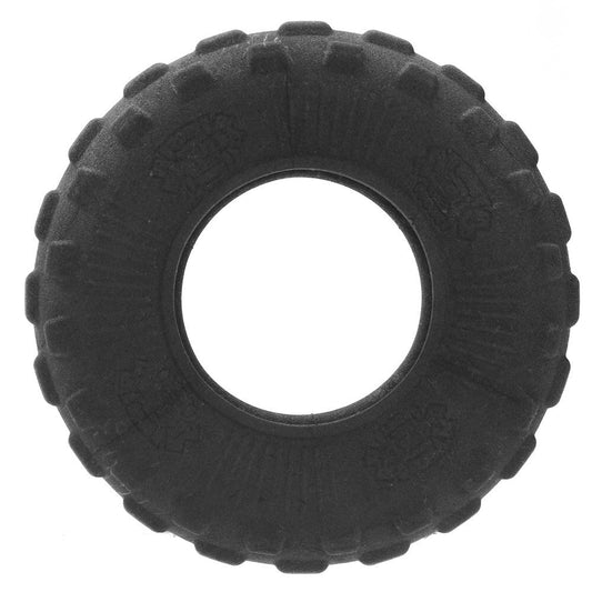 YES4PETS 2 x Large Dog Puppy Terrain Rubber Tyre Toy Dental Hygiene Chew Play Toy - DogsDomain.com.au