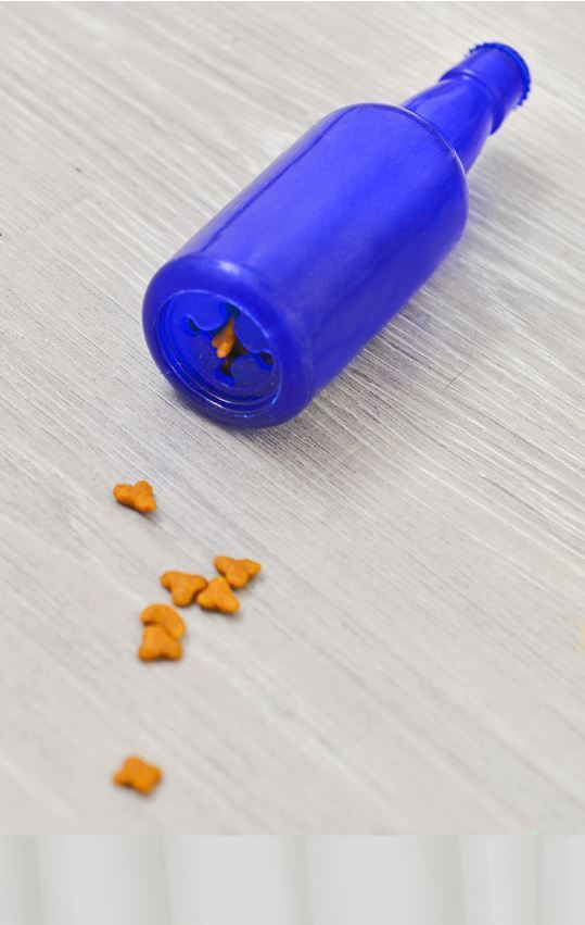 YES4PETS 3 X Small Dog Puppy Cat Chew Funny Toy Training Toys Pet Treat Food Holder Bottle - DogsDomain.com.au