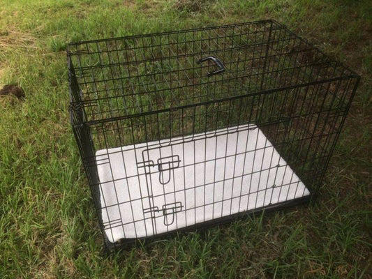 YES4PETS 36' Metal Collapsible Dog Cat Crate Cage Cat Carrier With Pet Mat - DogsDomain.com.au