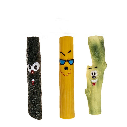 YES4PETS 4 x Large Squeaky Dog Puppy Toy Throw Fetch Stick 23cm - DogsDomain.com.au