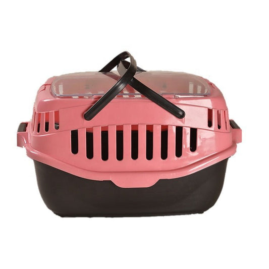 YES4PETS Medium Dog Cat Crate Pet Rabbit Guinea Pig Ferret Carrier Cage With Mat-Pink - DogsDomain.com.au